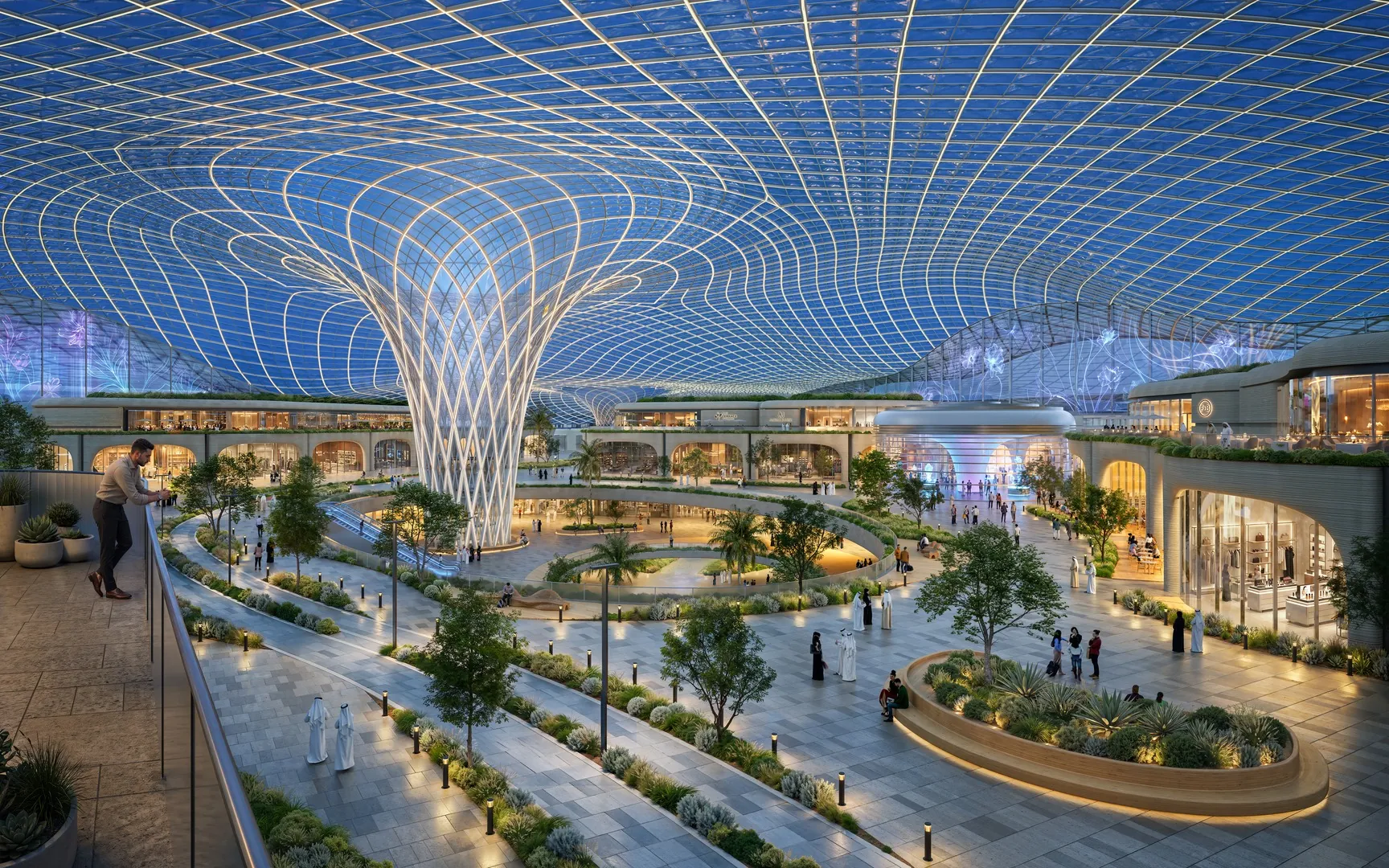 Wadeem Gardens by Modon: Inside the climate-controlled spine